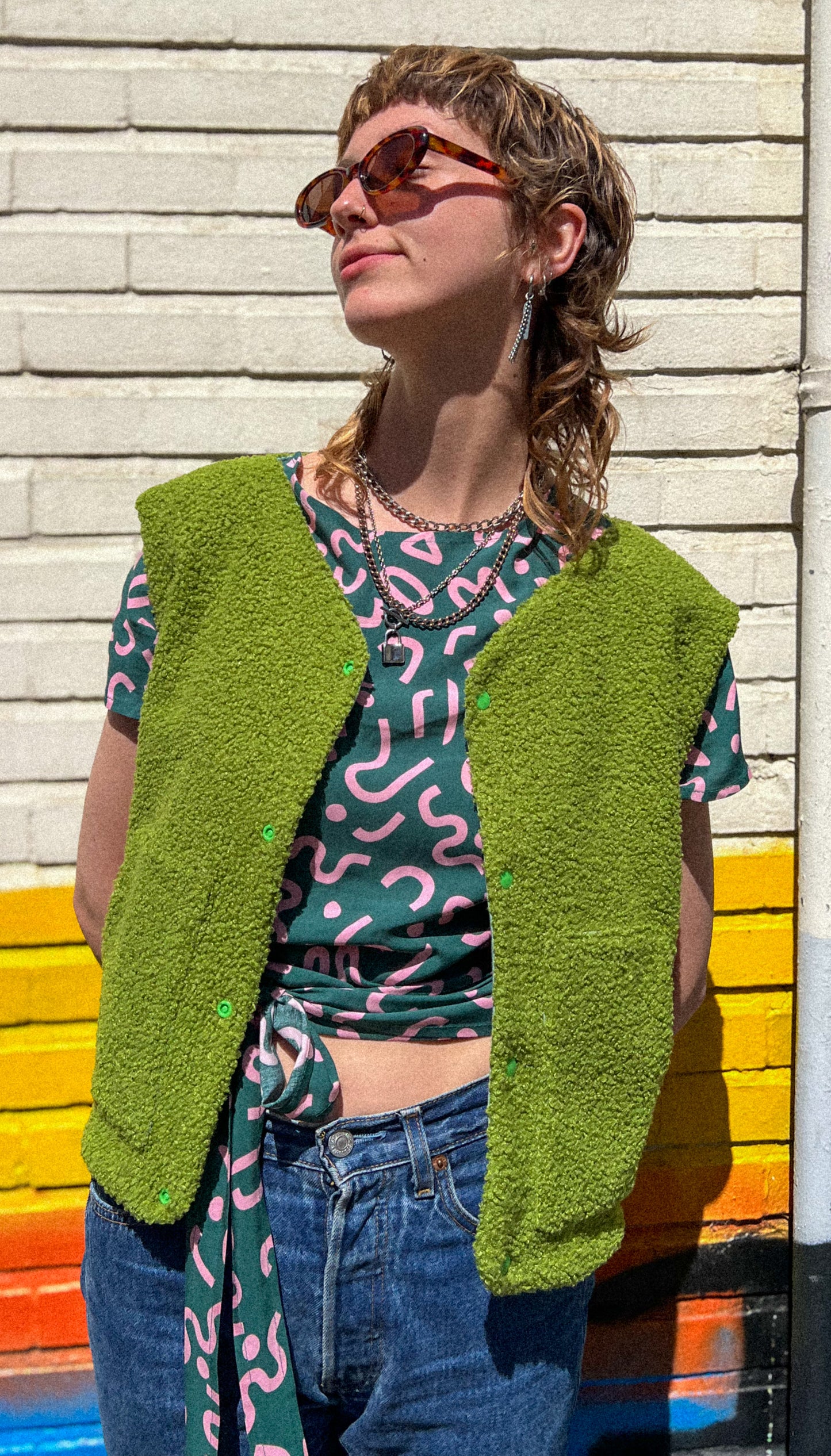 Gilet sans manches réversible - S/M - LunaticShop