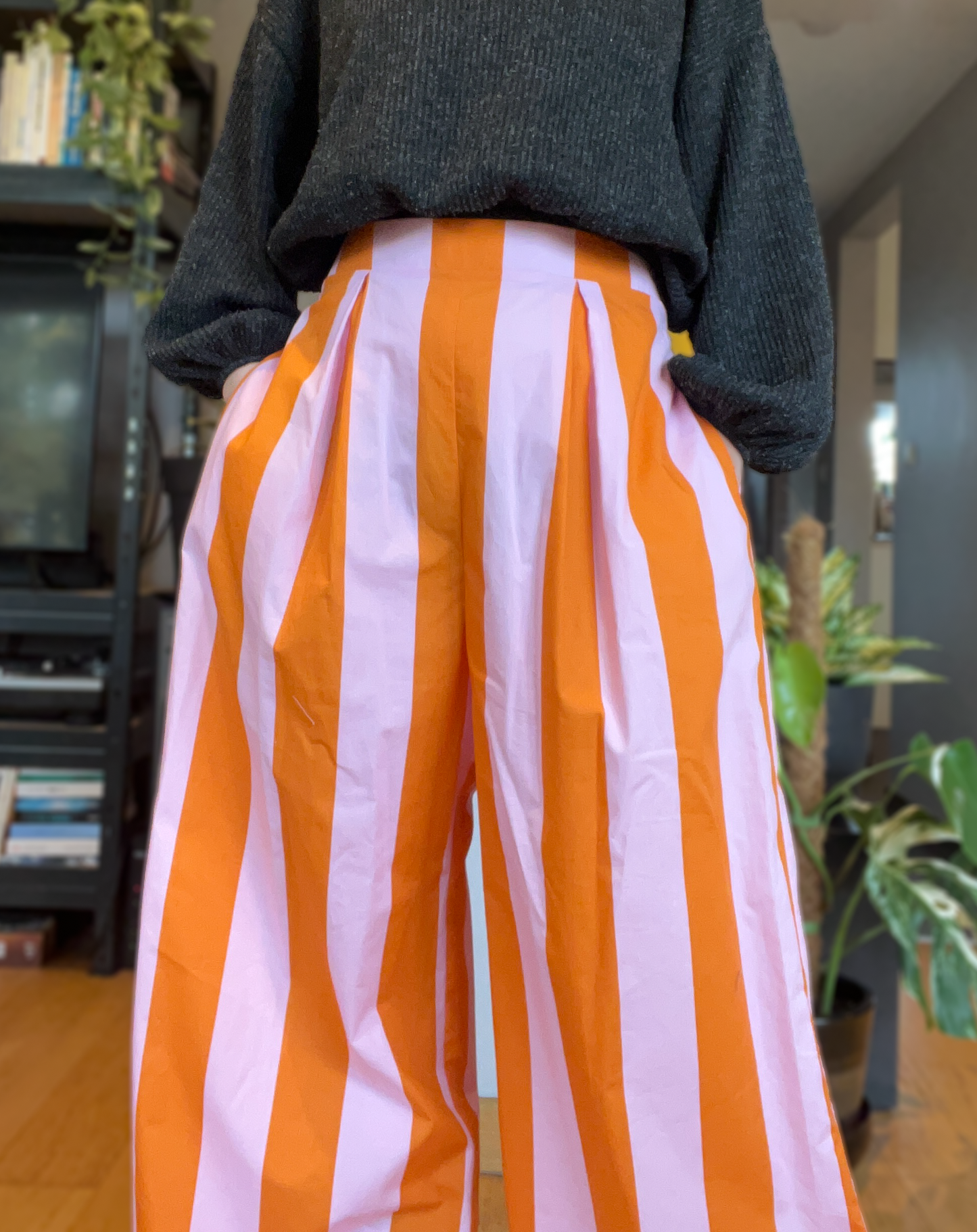 Pantalon à pinces - M/L