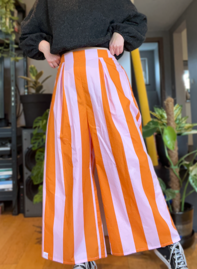 Dikke blauwe broek - S