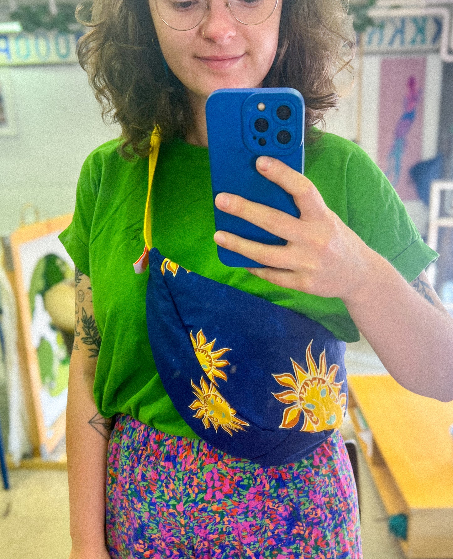 Sac halfmoon - Soleil - LunaticShop