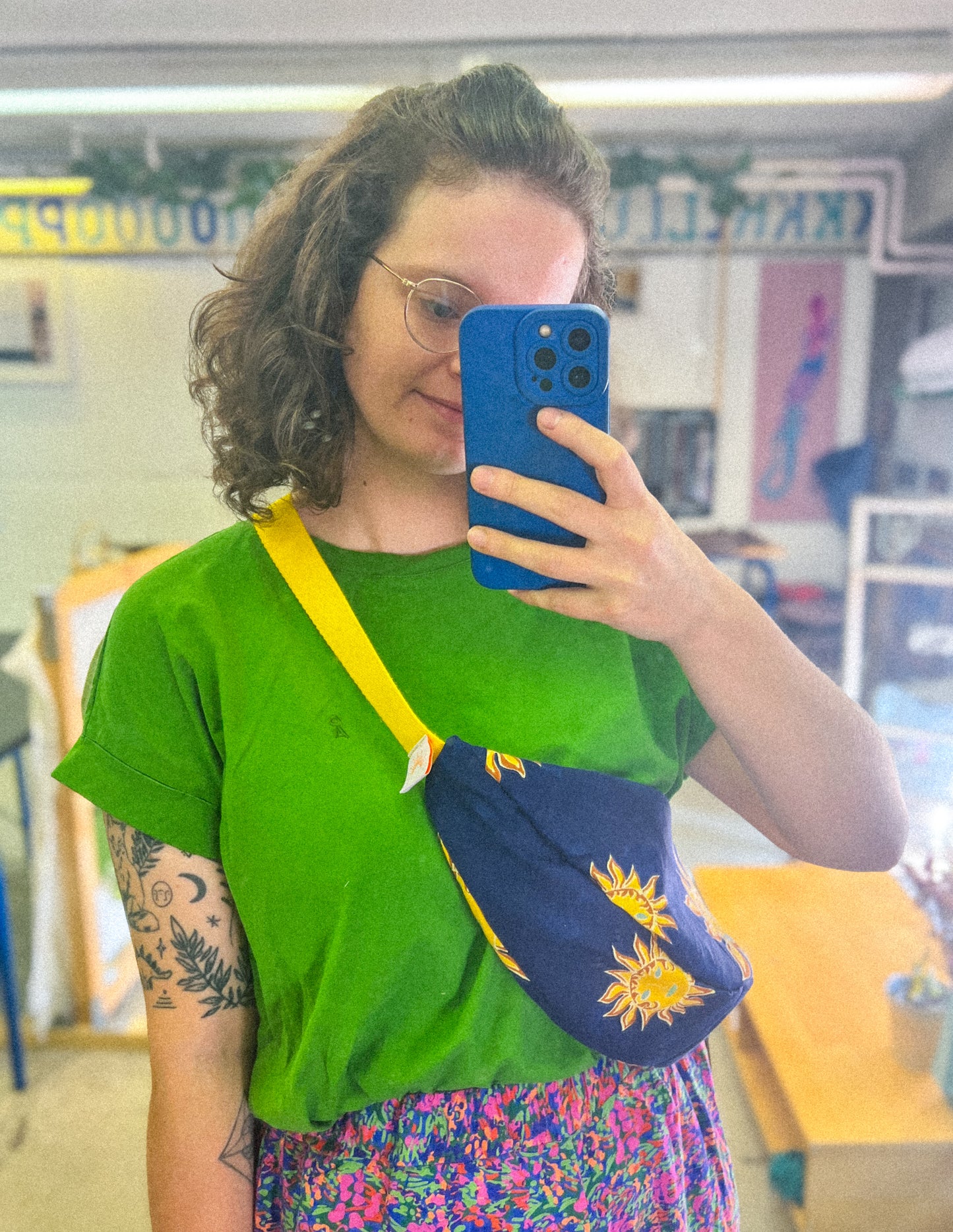 Sac halfmoon - Soleil - LunaticShop