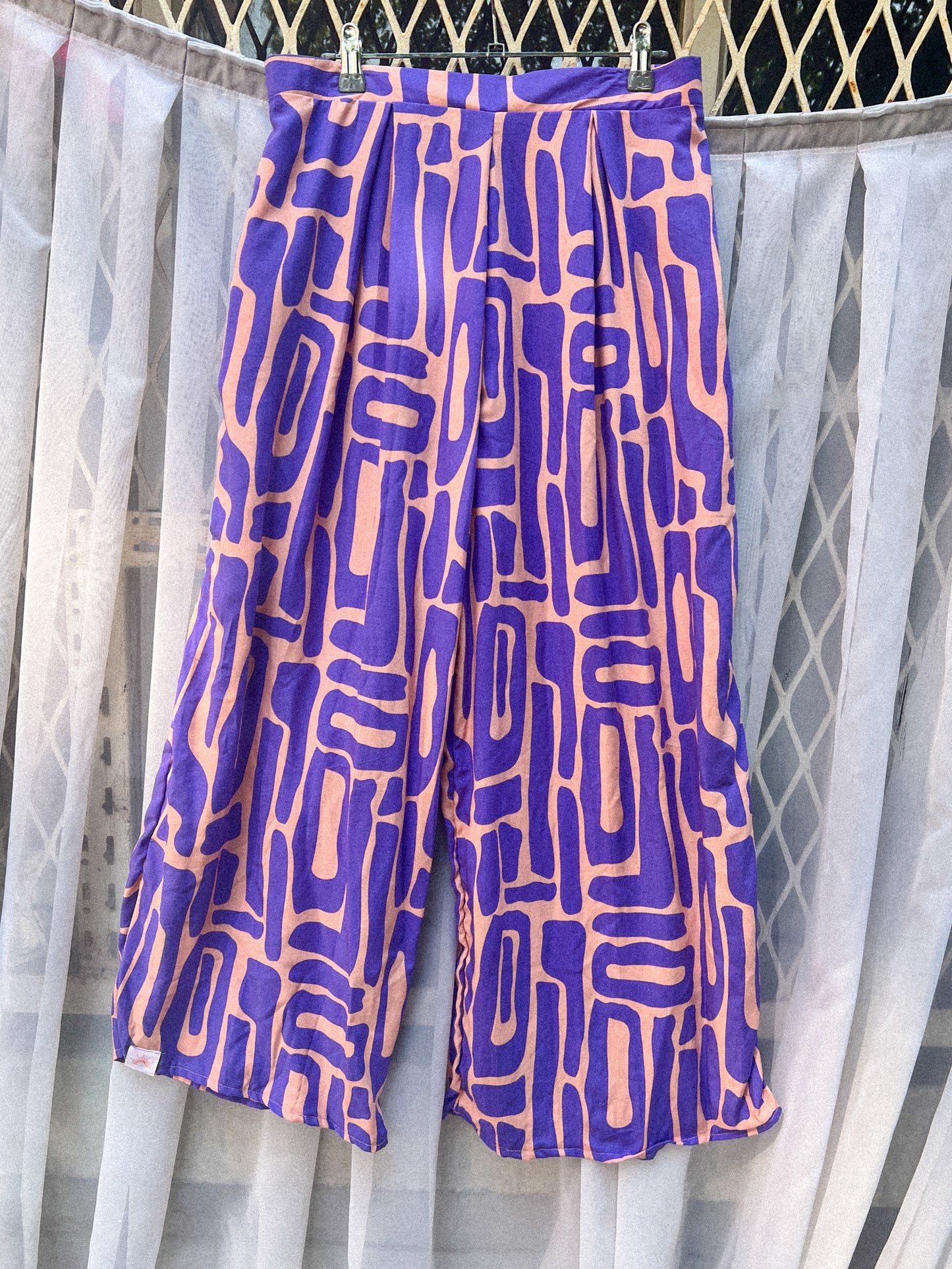 Pantalon fluide à pinces - M/L - LunaticShop