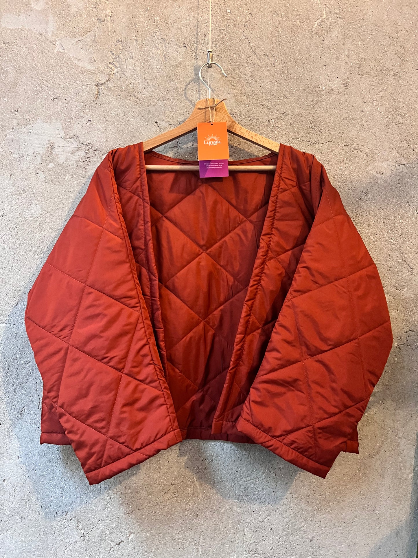 Veste Kimono légère - ocre LunaticShop