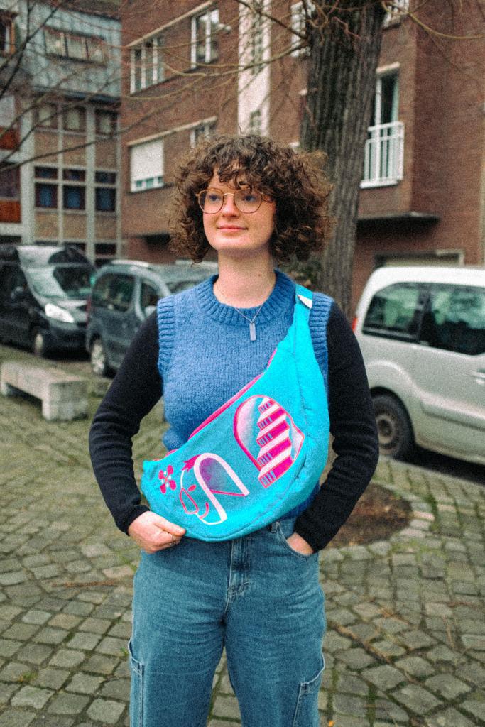Sac Moonlight - Collab Zazou - Escalier bleu - LunaticShop