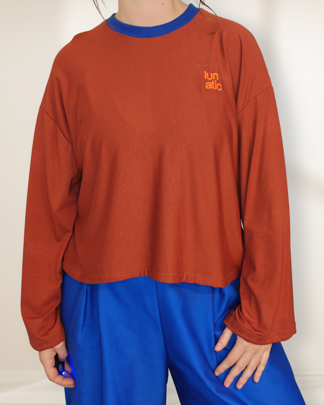 T-shirt brodé lunatic