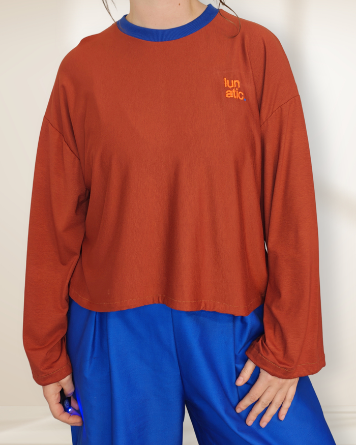 T-shirt brodé lunatic