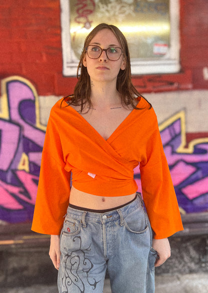 Top pop long - orange - M/L
