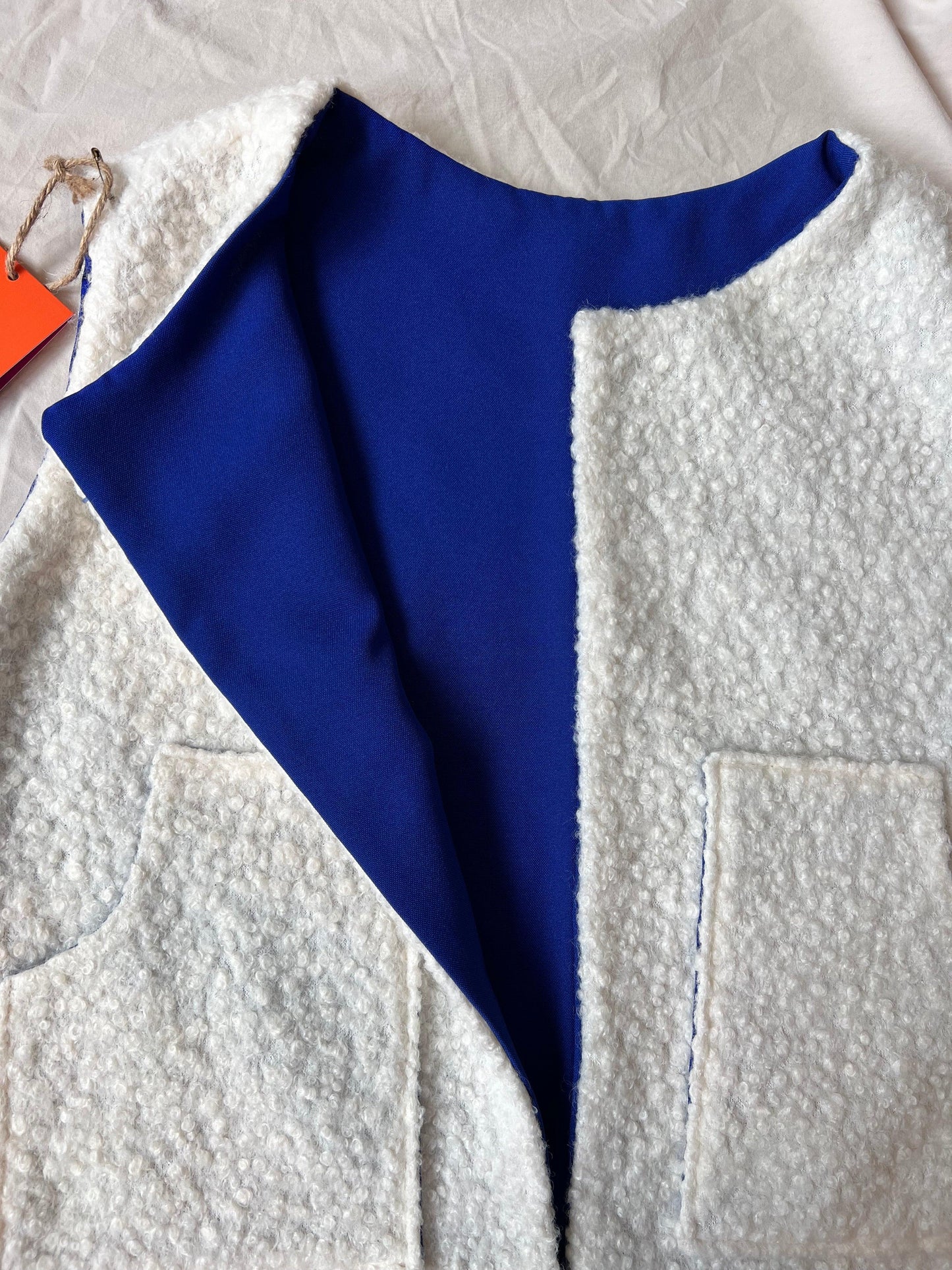 Gilet sans manches réversible - Mouton Bleu