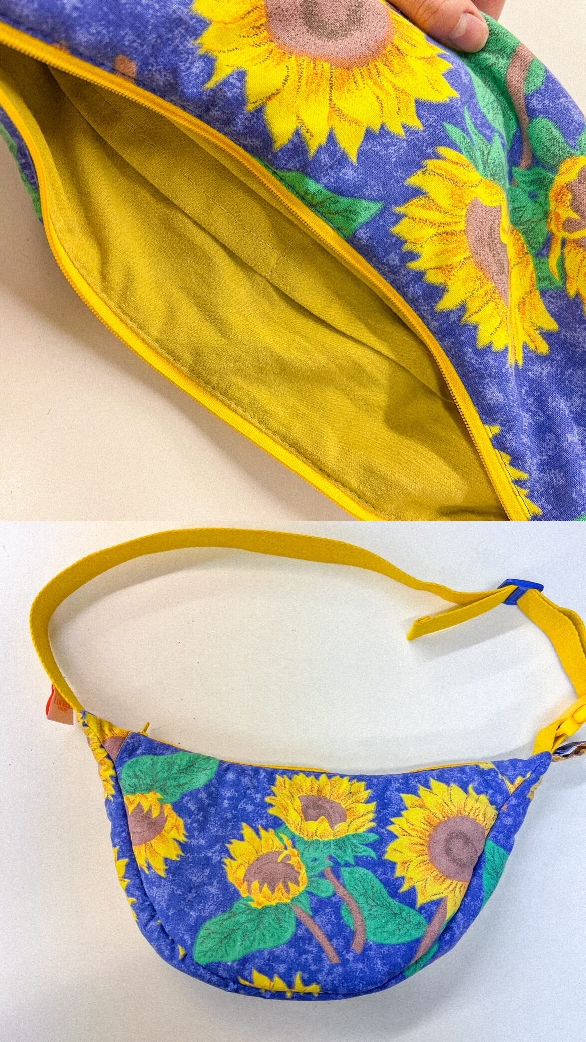 Sac halfmoon - Tournesol - LunaticShop