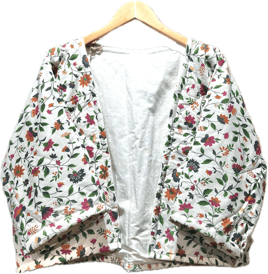 Veste Kimono légère - Fleurs