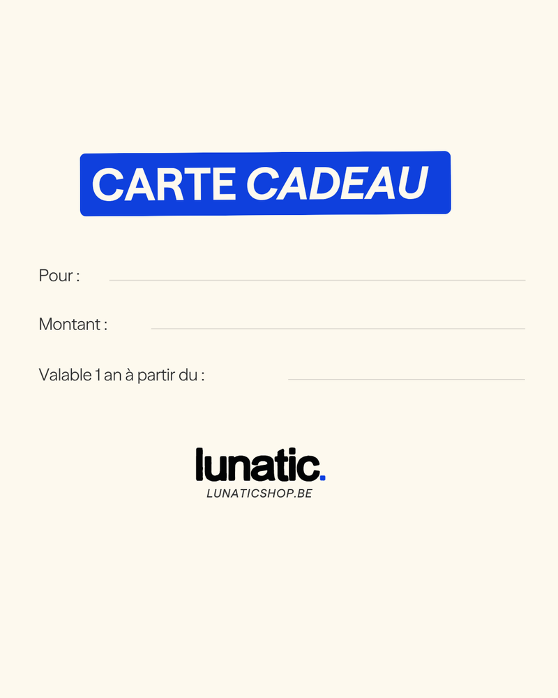 Bon Cadeau Lunaticshop - Offrez un Cadeau Éthique ! - LunaticShop