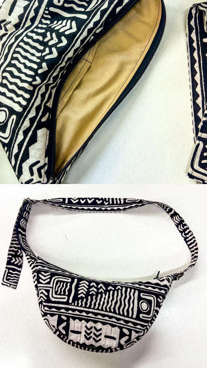 Sac halfmoon - lin N&B - LunaticShop