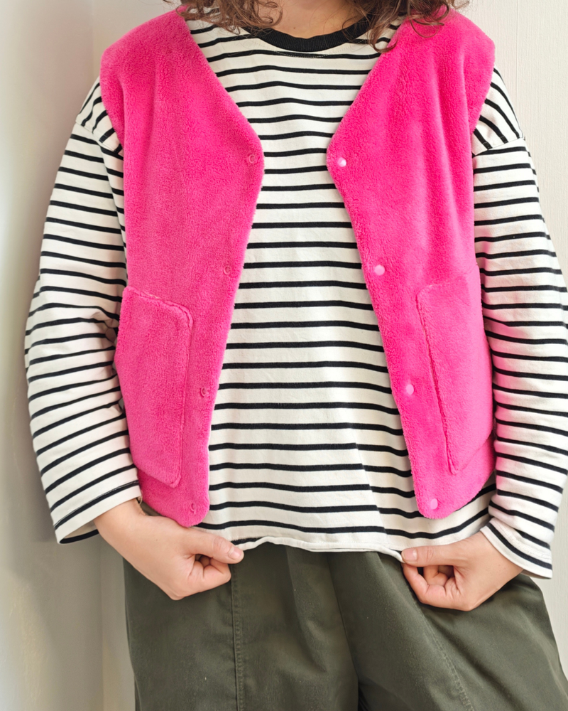 Gilet sans manches réversible – Taille S/M - LunaticShop