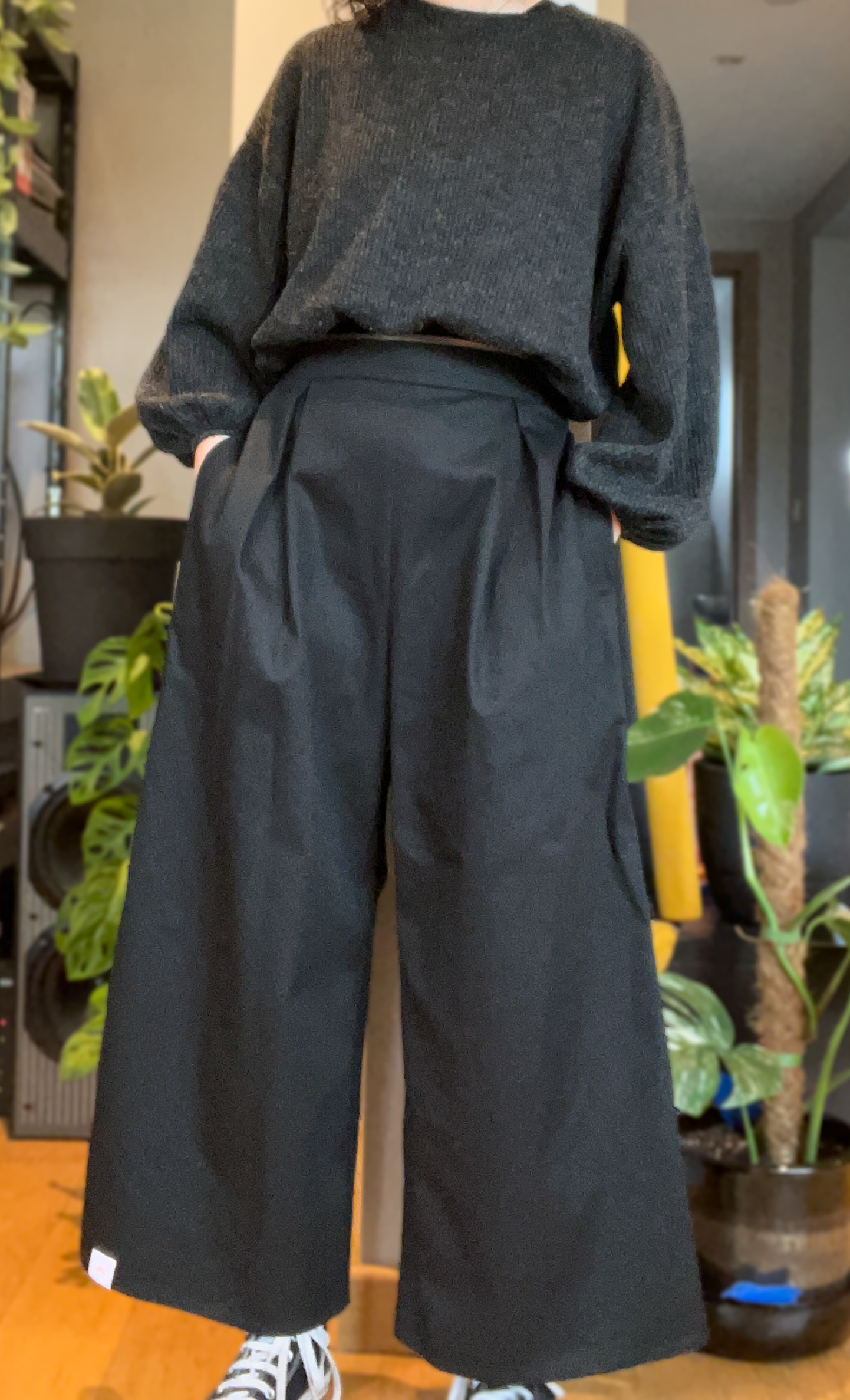 Pantalon à pinces - M/L