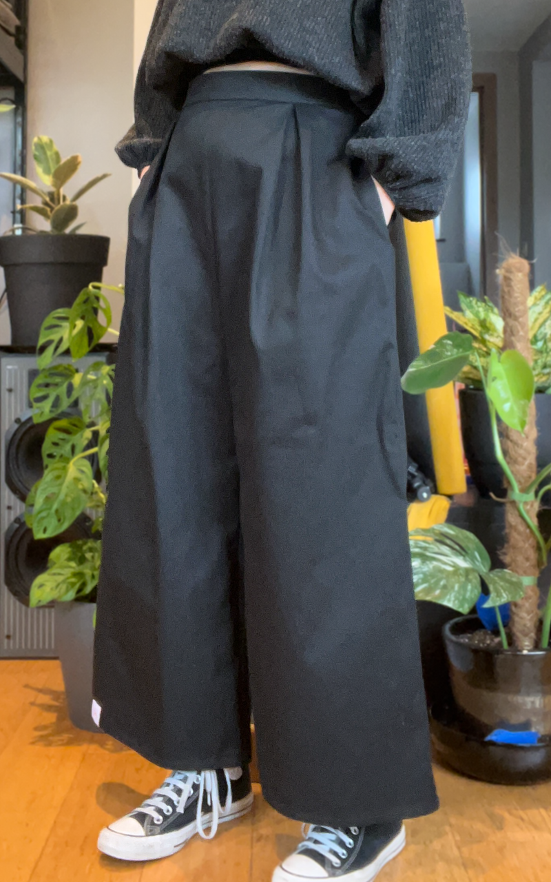 Dikke blauwe broek - S
