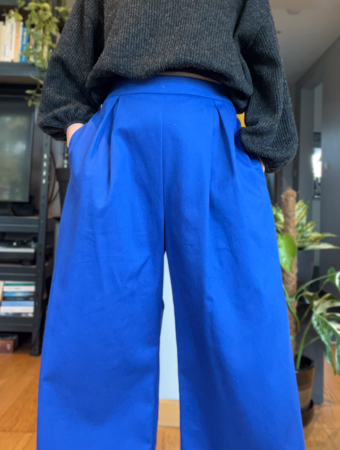 Pantalon à pinces - M/L