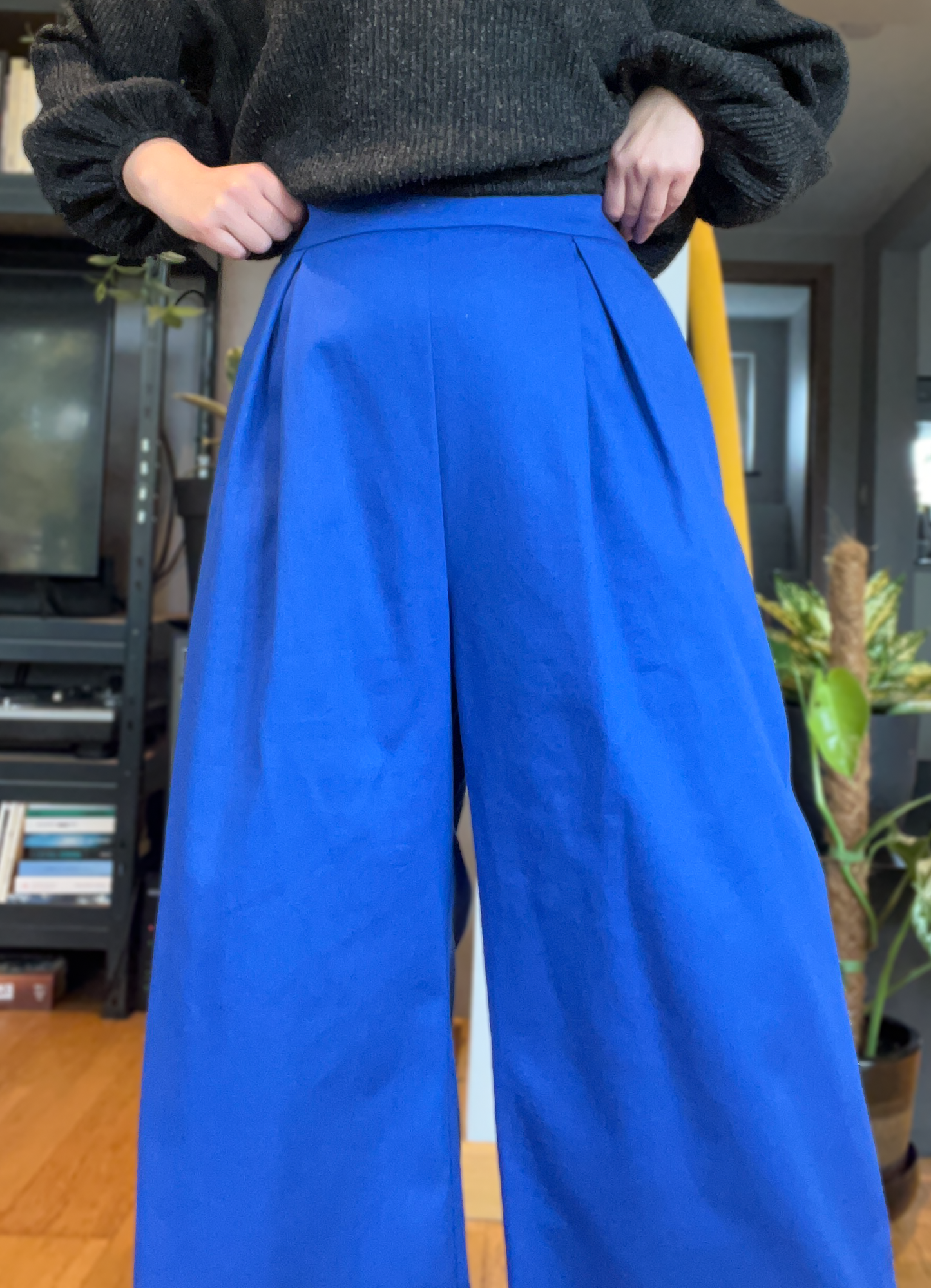 Pantalon à pinces - M/L