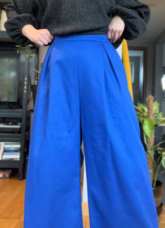 Pantalon à pinces - M/L