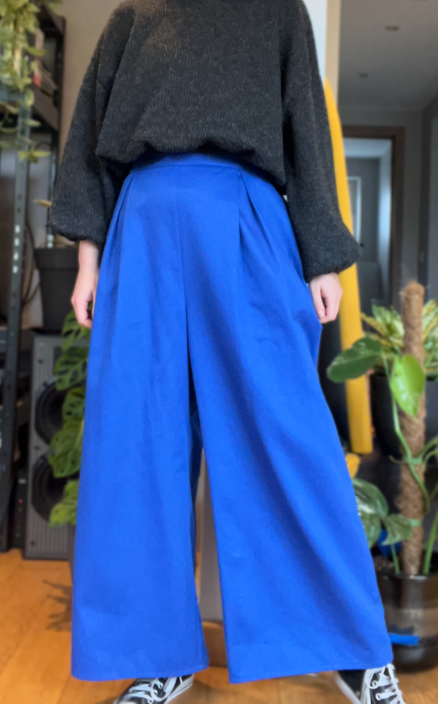 Pantalon à pinces - M/L