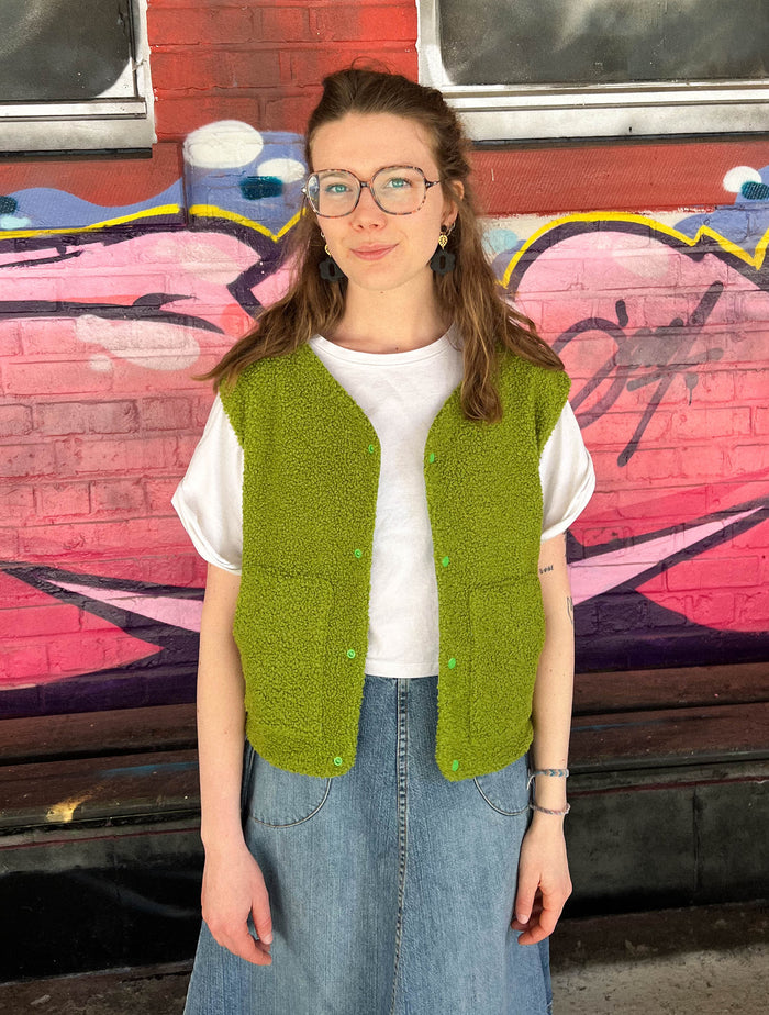 Gilet sans manches réversible - S/M