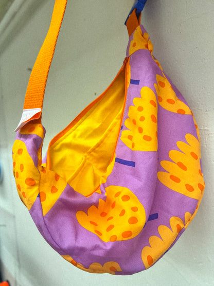 Sac halfmoon - Tulipes - LunaticShop