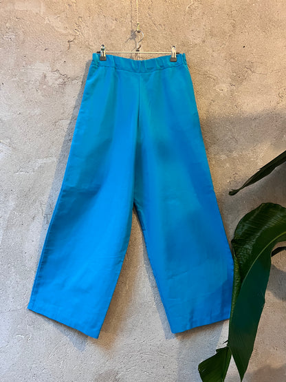 Pantalon Bleu épais - S