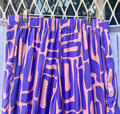 Pantalon fluide à pinces - M/L - LunaticShop