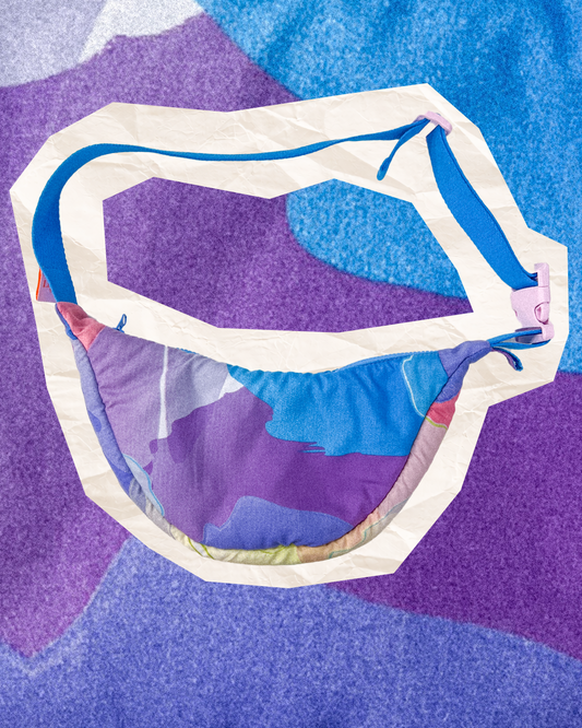 Sac halfmoon - mauve