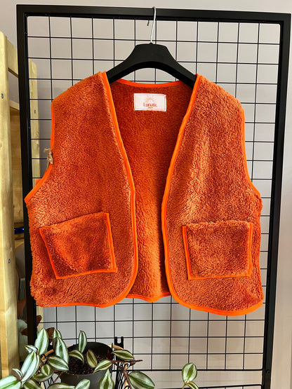 Gilet sans manches - Doudou orange - LunaticShop