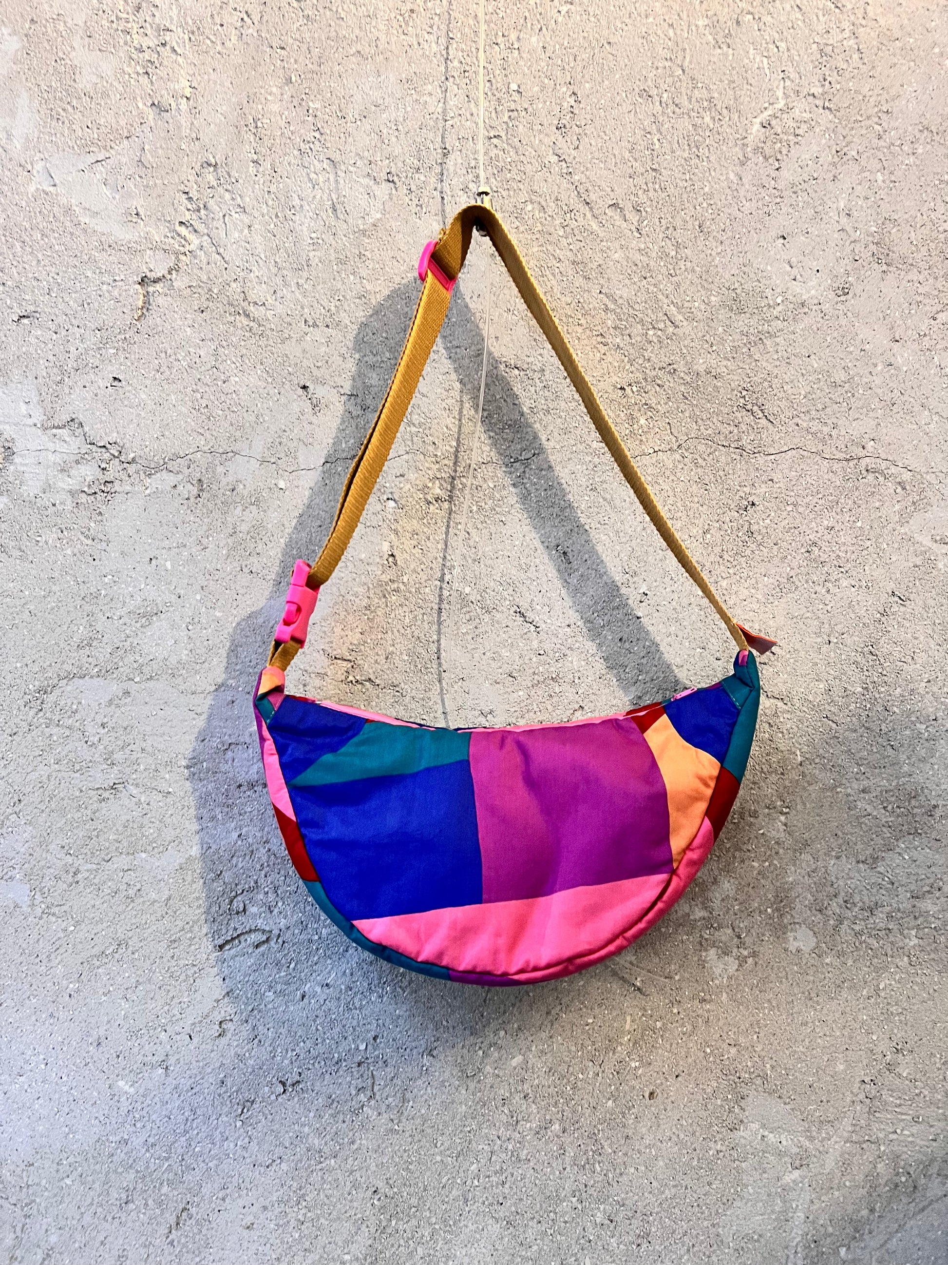 Sac Banane - Géométrie mauve - LunaticShop