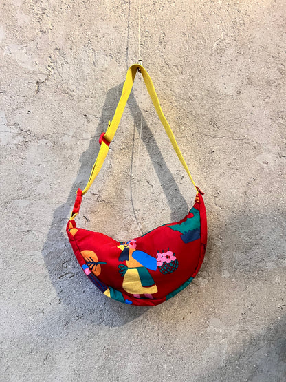 Sac Banane - marché rouge - LunaticShop