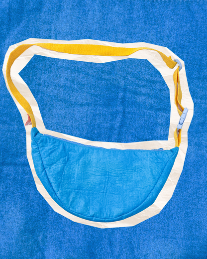 Sac halfmoon - bleu - LunaticShop