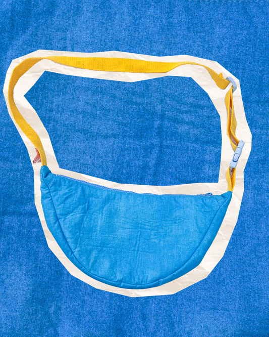 Sac halfmoon - bleu