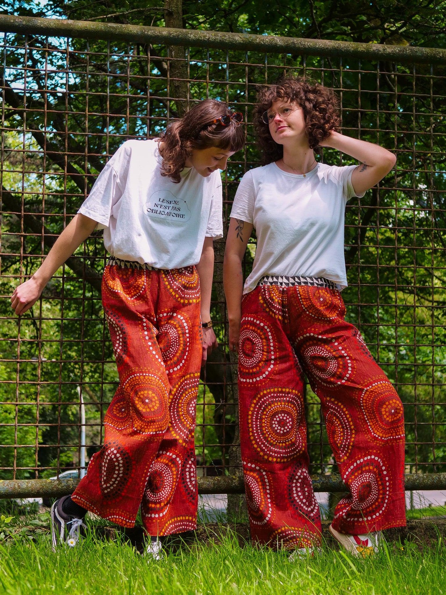 Pantalon Upcyclé Spirale - S/M